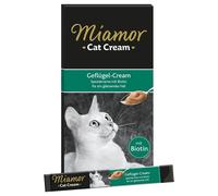 24x15g Miamor Cat Cream Geflügel-Cream Katzensnack