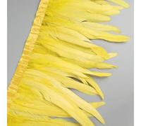 25-30 cm Plumes de coq Garniture Plumes de Poulet Queue de Coq Ruban Robe Jupe Costume Carnaval Décoration