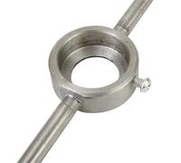 25 38 30mm ID Round Die Stock Handle Wrench for Round Die Adjustable Die Holder Dies Threading Tools M7-M16 Hand Tapping Kit(25MM M7 M9)