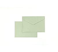 25/50/100x Enveloppe Mint-Vert DIN C6 Recy Sans Fenêtre (100 pièces, Mint-Vert)