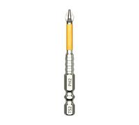 25/50/65/70/90/150 Mm Bit De Tournevis À Travers Le Pilote Magnétique Impactant 1/4 Pouce Hexagonal Crossing Head Electric