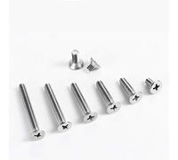 25/50 M2 acier inoxydable croix plate tête fraisée vis boulon longueur 3-25mm boulons de robinet(14mm 50pcs)
