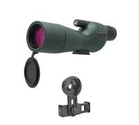 25-75x60 HD Longue-Vue Zoom Monoculaire Puissant Télescope Bak4 Prisme Ed Lentille for Camping en Plein Air Observation des Oiseaux Tir Clair Image(A Green)