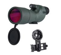 25-75x70/ 60 HD Télescope Zoom Monoculaire WatchingBird Puissant Longue Portée Étanche Longue-Vue for Le Tir Camping Tourisme(25-75x60 Green A)