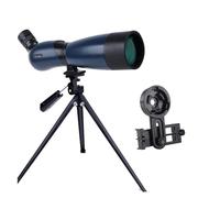 25-75x70/ 60 HD Télescope Zoom Monoculaire WatchingBird Puissant Longue Portée Étanche Longue-Vue for Le Tir Camping Tourisme Clair Image(25-75x70 Blue B)