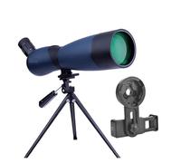 25-75x70 HD Longue-Vue Zoom Monoculaire BAK4 Prisme Télescope Étanche for Tir sur Cible Observation des Oiseaux Camping en Plein Air(H Blue 25-75x70)