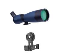 25-75x70 HD Longue-Vue Zoom Monoculaire BAK4 Prisme Télescope Étanche for Tir sur Cible Observation des Oiseaux Camping en Plein Air Clair Image(F Blue 20-60X70)