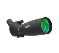25-75x70 HD Longue-Vue Zoom Monoculaire Télescope BAK4 Prisme Ed Lentille IPX6 Étanche for Tir sur Cible Observation des Oiseaux Camping Clair Image(Black Standard)
