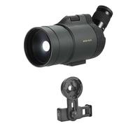 25-75x70 Longue-Vue Monoculaire Puissant FMC BAK4 Télescope Étanche for L'observation des Oiseaux Chasse Équipement De Camping(Green with Clip)