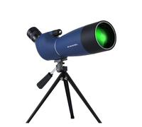 25-75x70 Télescope Longue-Vue Zoom Monoculaire BAK4 Prisme Télescope avec Trépied for Tir sur Cible Observation des Oiseaux Étanche(25-75x70 Blue C)