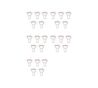 25 Ampoules LED Connectées Tuya WiFi GU10 à Intensité Variable 6 W 220 V, Contrôle par Application Life, Fonctionne avec Alexa et .