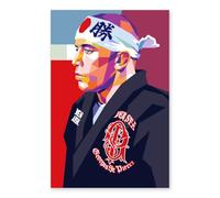 25 Artstreet Georges St-Pierre Poster | Impression d'art | Papier mat 180 g | Décoration murale salon et chambre | 50 x 70 cm