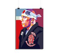 25 Artstreet Poster Georges St-Pierre - Poster GSP - Combattant légendaire MMA - Poster de sport - Poster de sport - Idéal à encadrer (dimensions : 50 x 70 cm)