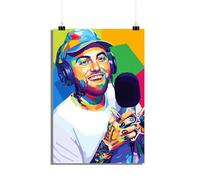 25 Artstreet Poster Mac Miller - Hommage - Hommage à un génie de la musique - Poster de Mac Miller dans sa créativité - Poster de qualité supérieure - Parfait à encadrer (dimensions : 50 x 70 cm)