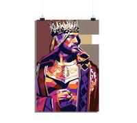 25 Artstreet Tyson Fury Poster - Champion de boxe poids lourd - Poster de sport - Poster de qualité supérieure - Idéal à encadrer (taille 50 x 70)