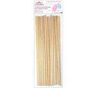 25 bâtonnets pour Barbe à papa Marron G