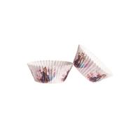 25 Caissettes à cupcake en papier La Reine des Neiges 5 x 3 cm