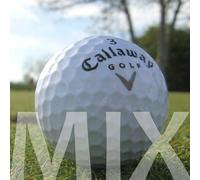25 CALLAWAY MIX BALLES DE GOLF RÉCUPÉRATION / LAKE BALLS - QUALITÉ AAAA / AAA (PEARL / A GRADE)
