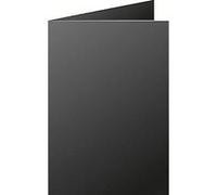 25 Cartes double Pollen - Noir - 110x155mm Noir G