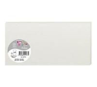 25 Cartes Pollen - Gris perle - 106x213mm Gris G