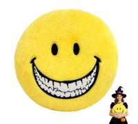 25 CM Coussin en Peluche Émoticône, Coussin Décoratif Peluche Emoticône | Smiley Face pour Mains Chaudes Poupée Chaud Hiver Cadeau Créatif