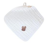 25 cm Serviette carrée pour bébé Serviette à salive pour nourrisson Serviette de toilette 6 couches Serviettes de toilette 1 pièce/5 pièces Bain doux pour nourrissons