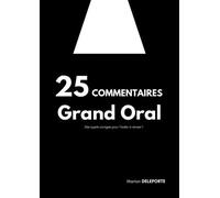 25 commentaires d'arrêt Grand Oral CRFPA