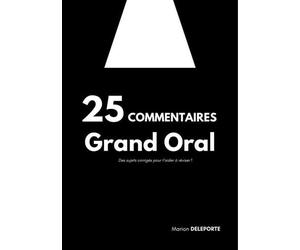 25 commentaires d'arrêt Grand Oral CRFPA