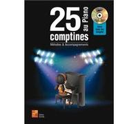 25 comptines au piano (1 Livre + 1 CD)