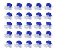 25 Connecteurs de Câbles pour Robot Tondeuse - Raccords de Fil Étanche | Bornes à gel pour câble périphérique et réparation. Compatible Husqvarna, Gardena, Bosch. Pour fils de 0.75 à 2.5 mm².