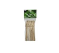 25 cuillères bois biodégradable 15.7cm naturel - 81191