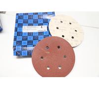 25 Disque abrasif auto-agrippant PFERD KSS 150 A 100 / 6 trous - 150mm Grain 100