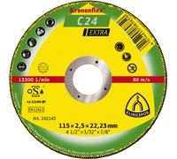 25 Disques à tronçonner KT EXTRA C24EX S GER 115X2,5X22,23 KLINGSPOR - 242143