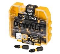 25 embouts de vissage Impact Torsion PZ2 en boite Tic Tac DEWALT DT70556T-QZ
