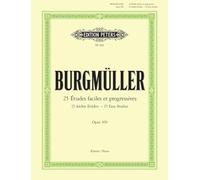 Burgmüller – 25 études faciles, Op. 100 – Piano – Édition Peters