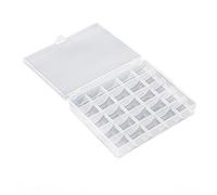 25 fentes Vider les bobines Boîte à bobines Machine à coudre Couvercle de capsule de bobine Couture à usage domestique Durable et créatif