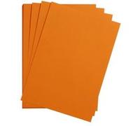 Clairefontaine 97466C Paquet Papier Maya - 25 Feuilles Papier Dessin Lisse Clémentine - A4 21x29,7 cm 270g - Idéal pour le Dessin et les Activités Créatives
