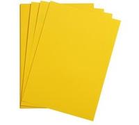 Clairefontaine 97453C Paquet Papier Maya - 25 Feuilles Papier Dessin Lisse Jaune Soleil - A4 21x29,7 cm 270g - Idéal pour le Dessin et les Activités Créatives