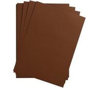 25 feuilles de papier - Marron - A4 - 270g - Lisse - Dessin, loisirs créatifs - Maya Marron