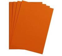Clairefontaine 97455C Paquet Papier Maya - 25 Feuilles Papier Dessin Lisse Orange - A4 21x29,7 cm 270g - Idéal pour le Dessin et les Activités Créatives