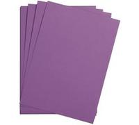 25 feuilles de papier - Violet - A4 - 270g - Lisse - Dessin, loisirs créatifs - Maya Violet