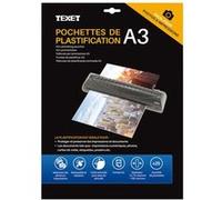 25 Feuilles de plastification A3 150 microns