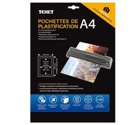 25 Feuilles de plastification A4 150 microns