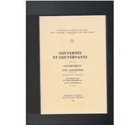 25.Gouvernes Et Gouvernants - 4 - Bas Moyen Age Et Temps Modernes - Ii
