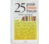 25 grands romans français résumés