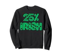 25% Irlandais Vingt-Cinq 25% Irlande Hommes, Femmes et Enfants Sweatshirt
