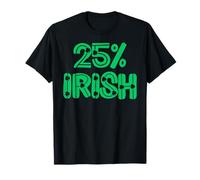 25% Irlandais Vingt-Cinq 25% Irlande Hommes, Femmes et Enfants T-Shirt