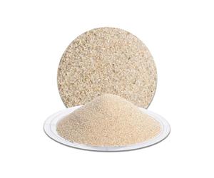 25 kg de sable coulis : sable de quartz fin pour joints de rue étroits, anti-mauvaises herbes, composants organiques, différents grains, idéal pour l'insertion. Idéal pour la maison ! (0,1-0,4 mm)