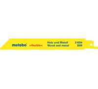 25 lames de scies sabres B+M, flexible,150 x 0,9 mm Metabo - 628246000