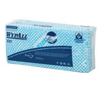 25 lavettes non-tissées Wypall X80 Kimberly-Clark bleu